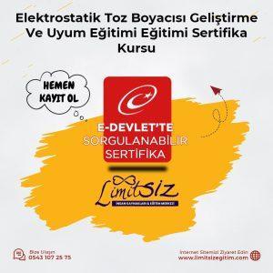 Elektrostatik Toz Boyacısı Geliştirme Ve Uyum Eğitimi Eğitimi Sertifika Kursu