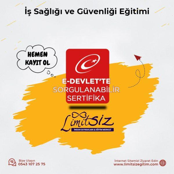 İş Sağlığı ve Güvenliği Sertifika Kursu