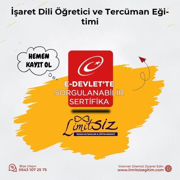 İşaret Dili Öğretici ve Tercüman Eğitimi Sertifika Kursu