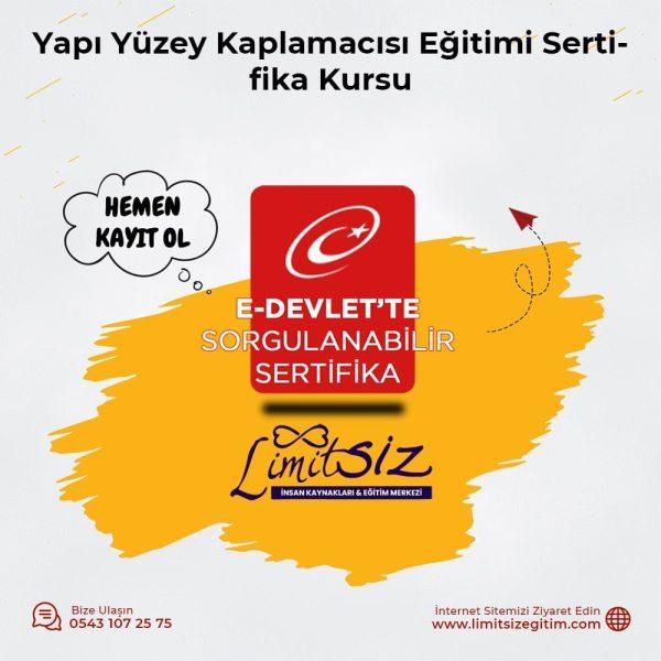 Yapı Yüzey Kaplamacısı  Sertifika Kursu